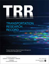 TRANSPORTATION RESEARCH RECORD封面